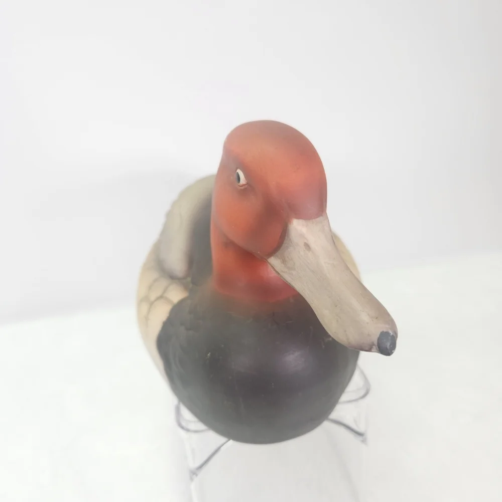 Vintage Andrea By Sadek Porcelain Canvasback Multicolor Duck Figurine 7915